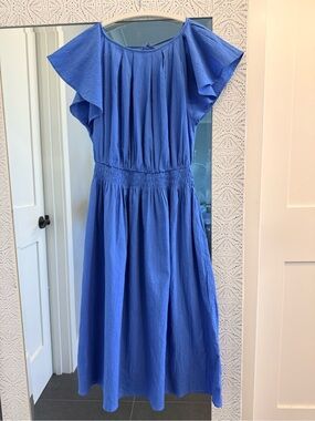 H&M  Ocean Air Flutter Dress
